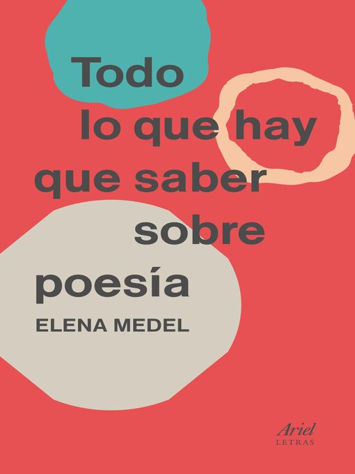 Title details for Todo lo que hay que saber sobre poesía by Elena Medel - Available